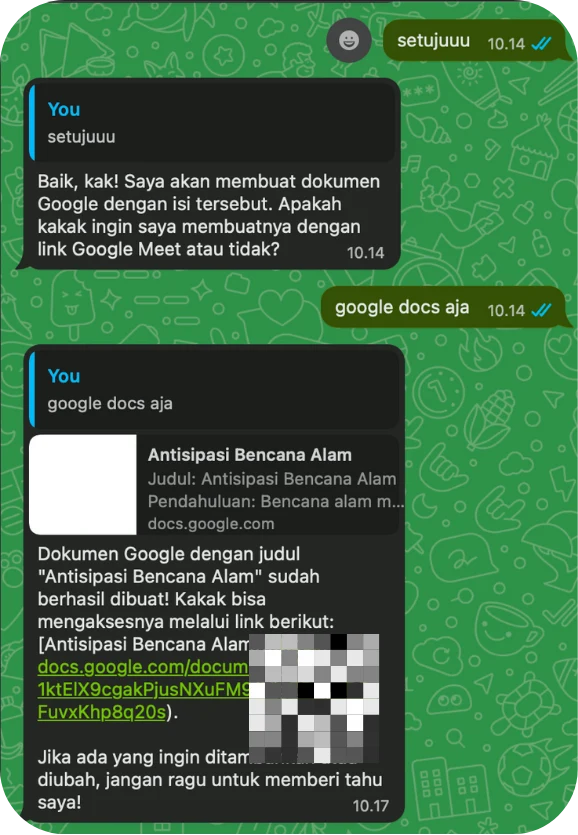 Pembuat Dokumen agent