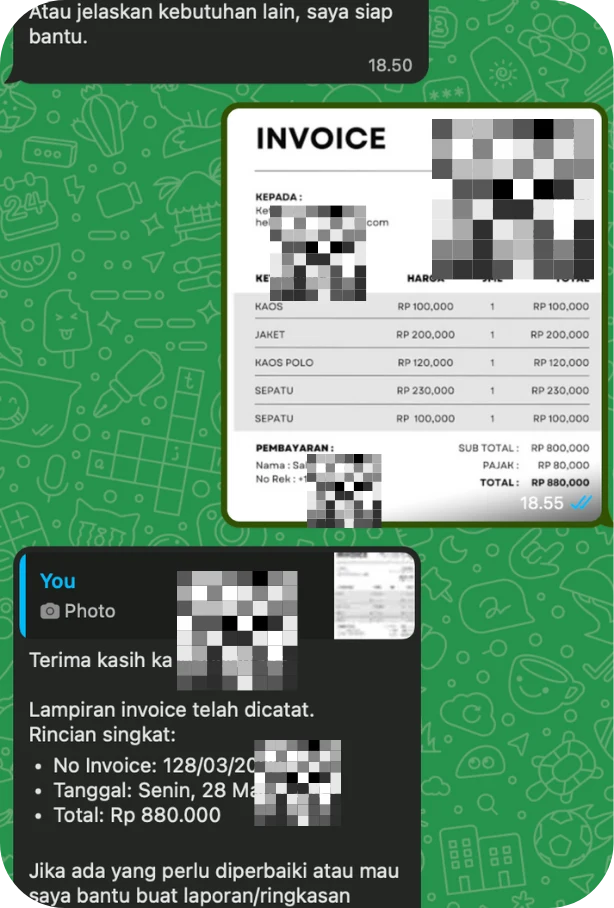 Pencatatan Keuangan agent